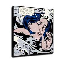 Drowning Girl HD Canvas Print Home Decor Paintings Wall Art Pictures