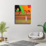 Joana Taya Endangered Beauty Skateboard African Art HD Canvas Print Home Decor Paintings Wall Art Pictures