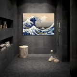 The Great Wave off Kanagawa HD Canvas Print Home Decor Paintings Wall Art Pictures