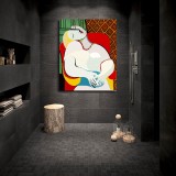 Le Reve by Pablo Picasso Art HD Canvas Print Home Decor Paintings Wall Art Pictures
