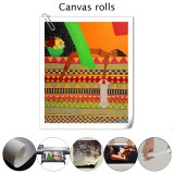 Joana Taya Endangered Beauty Skateboard African Art HD Canvas Print Home Decor Paintings Wall Art Pictures