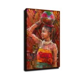 The African bricks Art HD Canvas Print Home Decor Paintings Wall Art Pictures