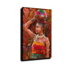The African bricks Art HD Canvas Print Home Decor Paintings Wall Art Pictures