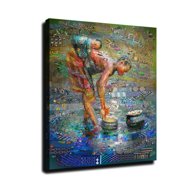 African Art HD Canvas Print Home Decor Paintings Wall Art Pictures