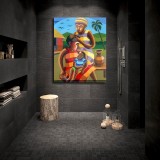 African Art HD Canvas Print Home Decor Paintings Wall Art Pictures