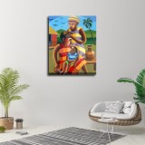 African Art HD Canvas Print Home Decor Paintings Wall Art Pictures