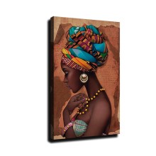 African Art HD Canvas Print Home Decor Paintings Wall Art Pictures