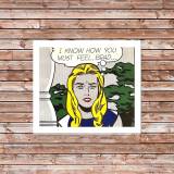 I know HD Canvas Print Home Decor Paintings Wall Art Pictures