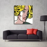 Frightened Girl HD Canvas Print Home Decor Paintings Wall Art Pictures