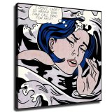 Drowning-girl HD Canvas Print Home Decor Paintings Wall Art Pictures