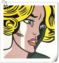 Frightened Girl HD Canvas Print Home Decor Paintings Wall Art Pictures