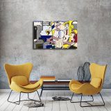 Figures with sunset HD Canvas Print Home Decor Paintings Wall Art Pictures