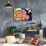 Couple Art HD Canvas Print Home Decor Paintings Wall Art Pictures