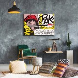 Crack 1961 HD Canvas Print Home Decor Paintings Wall Art Pictures