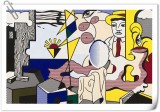 Figures with sunset HD Canvas Print Home Decor Paintings Wall Art Pictures