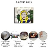 I know HD Canvas Print Home Decor Paintings Wall Art Pictures