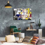Figures with sunset HD Canvas Print Home Decor Paintings Wall Art Pictures
