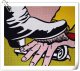 Foot and hand HD Canvas Print Home Decor Paintings Wall Art Pictures