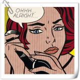 Ohhh Alright HD Canvas Print Home Decor Paintings Wall Art Pictures