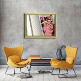 Reflection On The Minerva HD Canvas Print Home Decor Paintings Wall Art Pictures