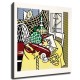 STILL LIFE WITH LOBSTER 1974 HD Canvas Print Home Decor Paintings Wall Art Pictures