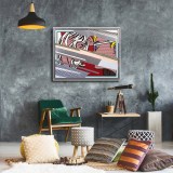 Reflection On Conversation HD Canvas Print Home Decor Paintings Wall Art Pictures