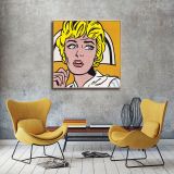 Roy Lichtenstein nurse HD Canvas Print Home Decor Paintings Wall Art Pictures