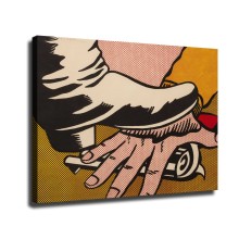Roy Lichtenstein offset litho, Foot and Hand, 1964  HD Canvas Print Home Decor Paintings Wall Art Pictures