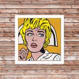 Roy Lichtenstein nurse HD Canvas Print Home Decor Paintings Wall Art Pictures