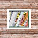 Reflections On Girl HD Canvas Print Home Decor Paintings Wall Art Pictures