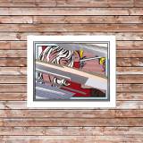 Reflection On Conversation HD Canvas Print Home Decor Paintings Wall Art Pictures