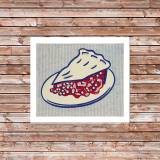 Cherry Pie HD Canvas Print Home Decor Paintings Wall Art Pictures