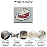 Cherry Pie HD Canvas Print Home Decor Paintings Wall Art Pictures