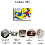 Roy Lichtenstein Look Mickey HD Canvas Print Home Decor Paintings Wall Art Pictures