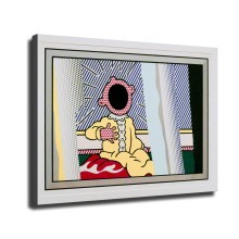 Reflection On The Scream HD Canvas Print Home Decor Paintings Wall Art Pictures