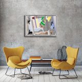 Reflection On Brushstroke HD Canvas Print Home Decor Paintings Wall Art Pictures