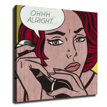 Roy Lichtenstein Ohhhalright HD Canvas Print Home Decor Paintings Wall Art Pictures