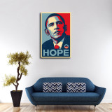 Obama Hope   2008 Dnc Campaign Poster Art HD Canvas Print Home Decor Paintings Wall Art Pictures