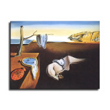 (La persistencia de la memoria) Salvador Dali-1931 Art HD Canvas Print Home Decor Paintings Wall Art Pictures