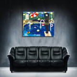 Kerry James Marshall Art HD Canvas Print Home Decor Paintings Wall Art Pictures