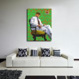 Kehinde Wiley Art HD Canvas Print Home Decor Paintings Wall Art Pictures