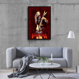 Guitarist HD Canvas Print Home Decor Paintings Wall Art Pictures