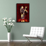 Guitarist HD Canvas Print Home Decor Paintings Wall Art Pictures