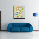 Line artArt HD Canvas Print Home Decor Paintings Wall Art Pictures