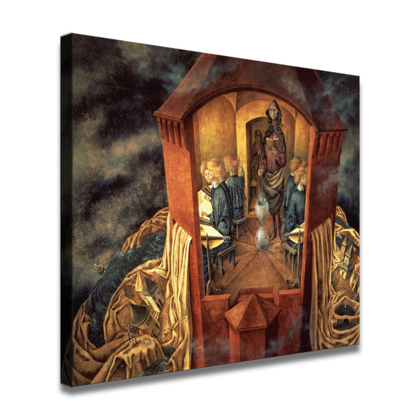 The high tower women painting HD Canvas Print Home Decor Paintings Wall Art Pictures