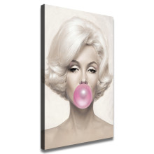 Women Painting Marilyn Monroe HD Canvas Print Home Decor Paintings Wall Art Pictures