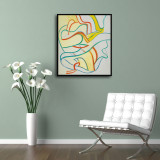 Line artArt HD Canvas Print Home Decor Paintings Wall Art Pictures