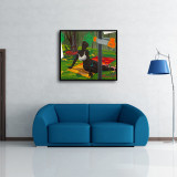 The black women painting Art HD Canvas Print Home Decor Paintings Wall Art Pictures