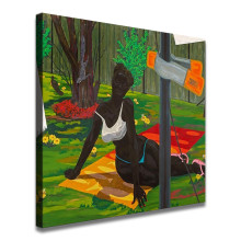 The black women painting Art HD Canvas Print Home Decor Paintings Wall Art Pictures