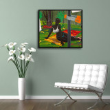 The black women painting Art HD Canvas Print Home Decor Paintings Wall Art Pictures